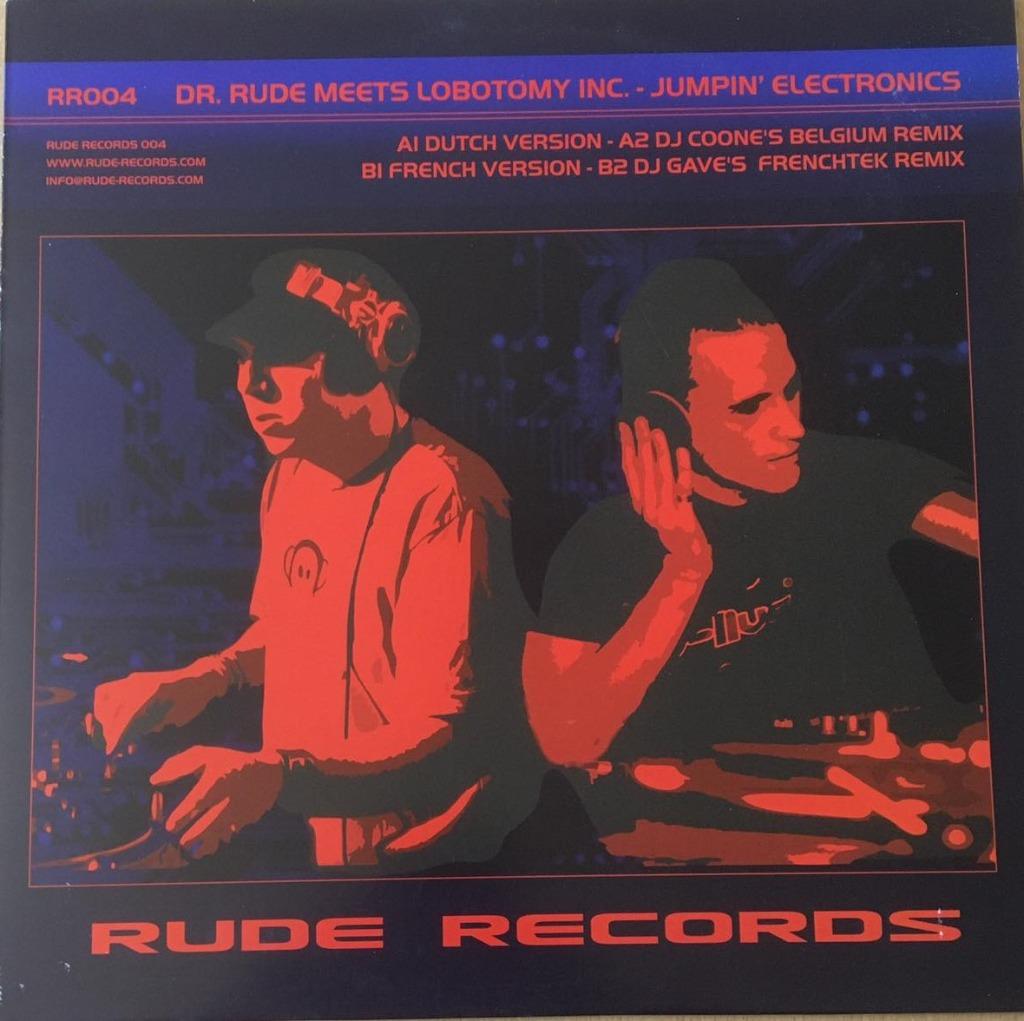 Dr. Rude Meets Lobotomy Inc, CD & DVD, Enlèvement ou Envoi, Comme neuf, 12 pouces, Techno ou Trance
