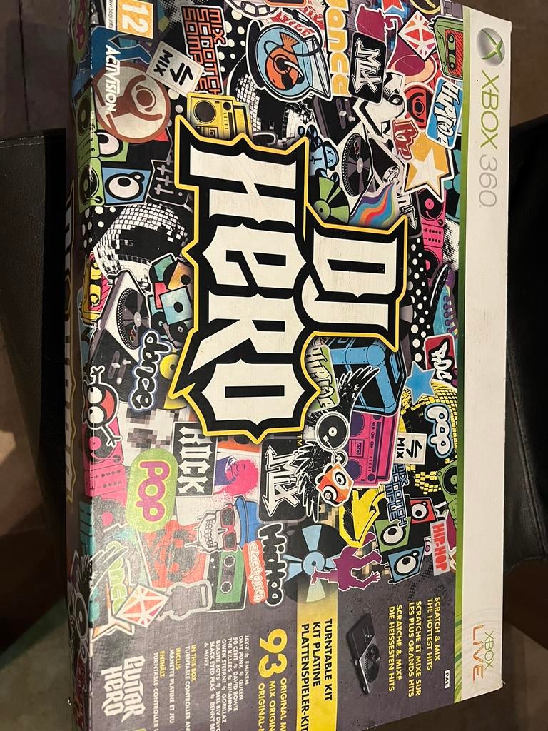 DJ Hero - draaitafel + CD, Ophalen of Verzenden, Zo goed als nieuw