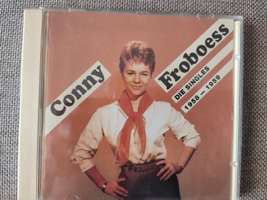 CD : CONNY FROBOESS - LES SINGLES 1958 - 1959, Enlèvement ou Envoi, Comme neuf