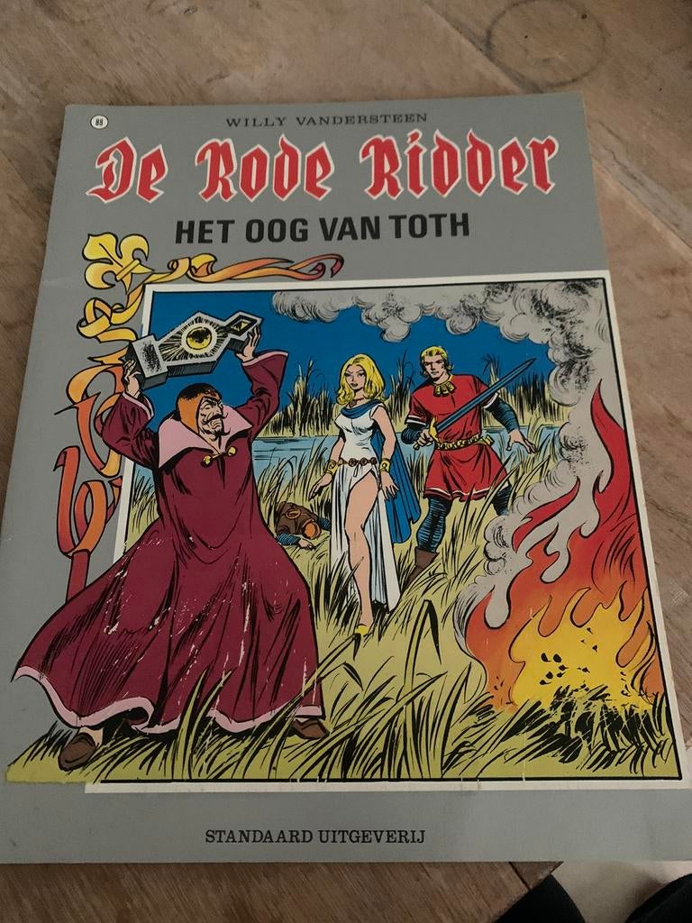Willy Vandersteen - Oog van Toth, Boeken, Stripverhalen, Zo goed als nieuw, Ophalen of Verzenden
