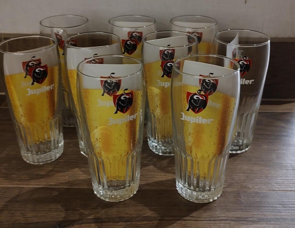 Jupiler glazen, Enlèvement