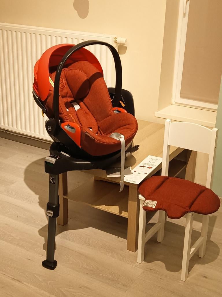 Coque landeau bébé cybex cloud Z + base pivotante isofix, Enlèvement, Comme neuf, Isofix