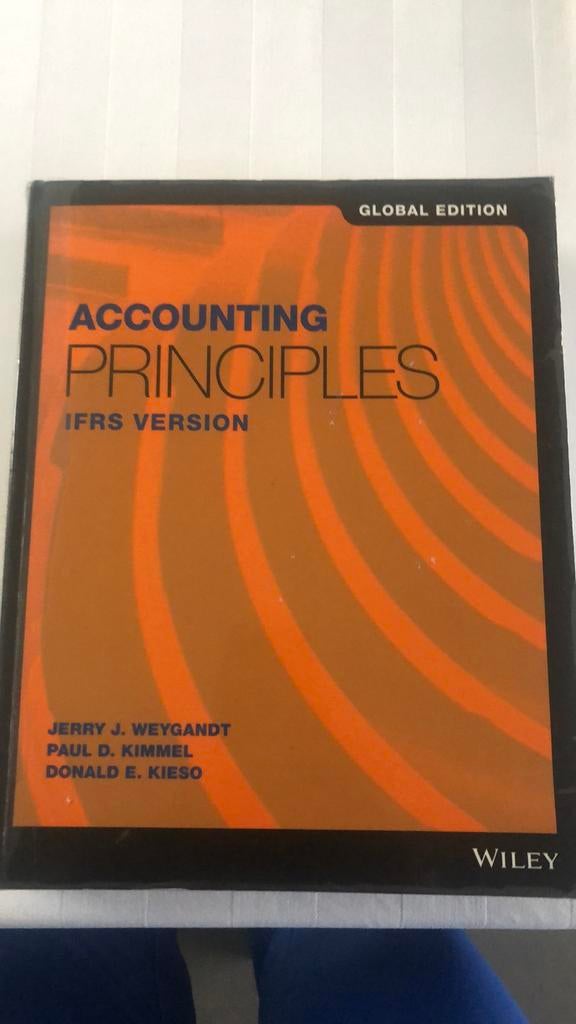 Boek accounting principes (Engelse versie), Ophalen, Zo goed als nieuw