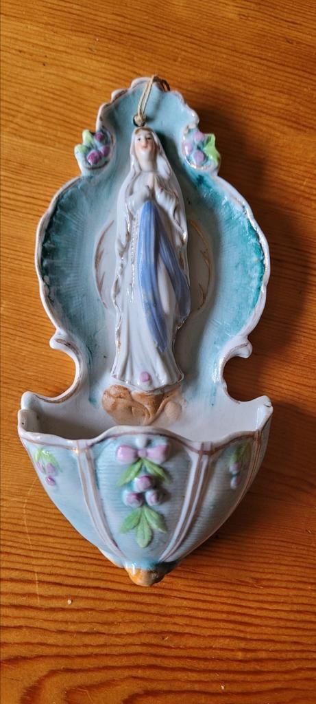 Antiek wijwatervat biscuit, Antiek en Kunst, Ophalen of Verzenden