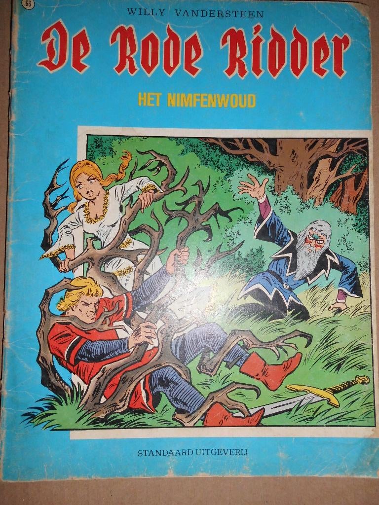 De Rode Ridder - Het nimfenwoud, Enlèvement ou Envoi, Une BD, Studio  Vandersteen, Utilisé