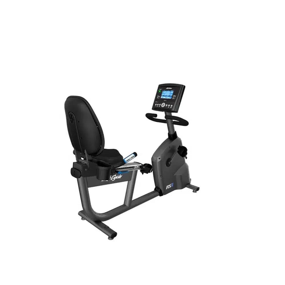 LIFE FITNESS – RS3 LIFECYCLE TRACK CONNECT – RECUMBENT BIKE, Enlèvement ou Envoi, Utilisé, Bras, Autres types