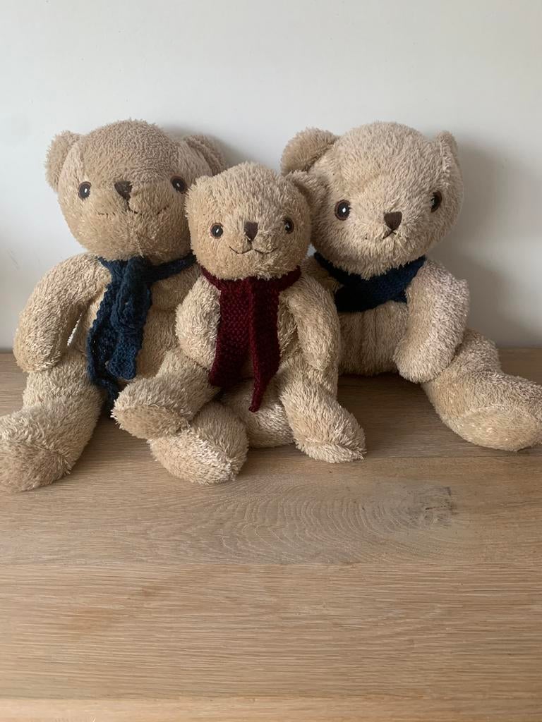 Set teddyberen, Ophalen of Verzenden, Zo goed als nieuw