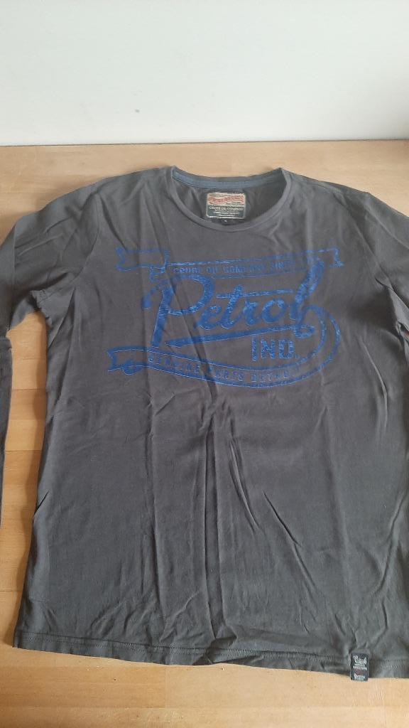 donkergrijs shirt Petrol Industries: Small, Ophalen of Verzenden, Gedragen, Maat 46 (S) of kleiner, Petrol Industries
