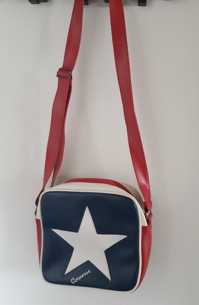 Converse schoudertas, Ophalen of Verzenden, Nieuw, Blauw, Overige merken