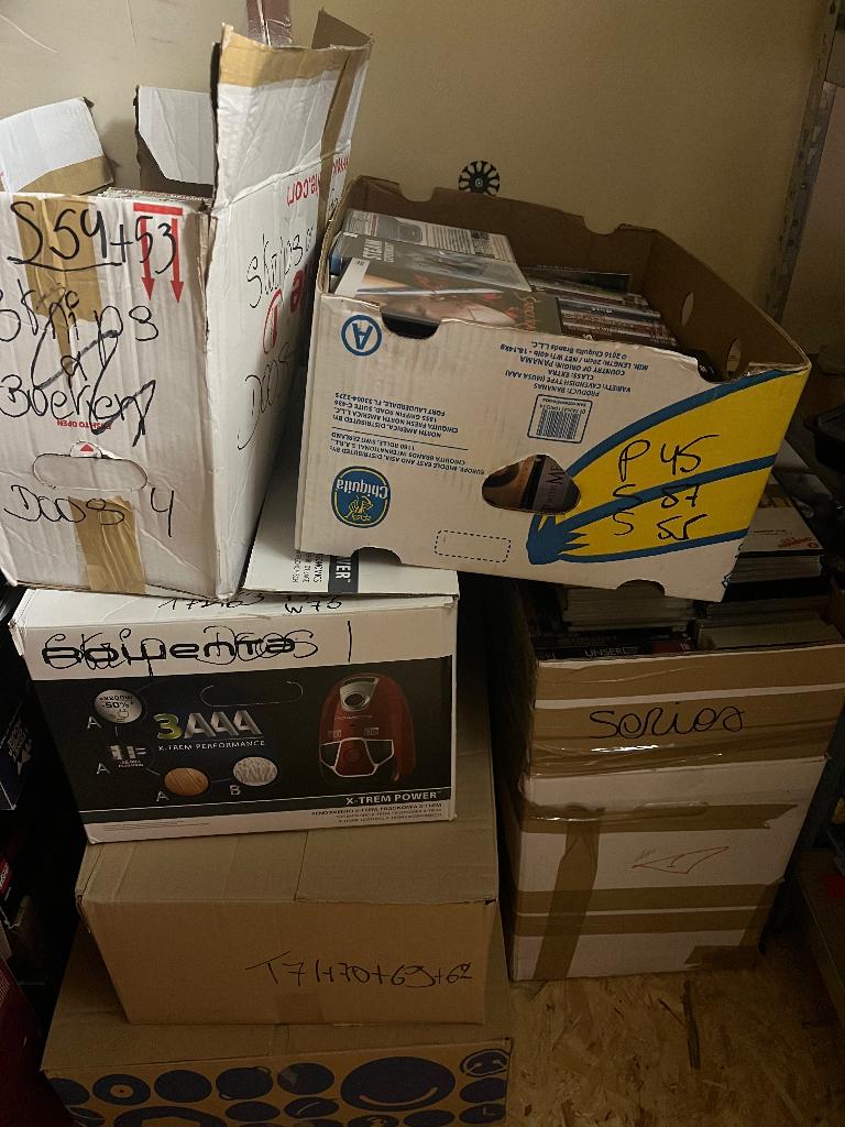 Groot Lot dvd's+/- 2600 stuks, Ophalen, Gebruikt, Overige genres