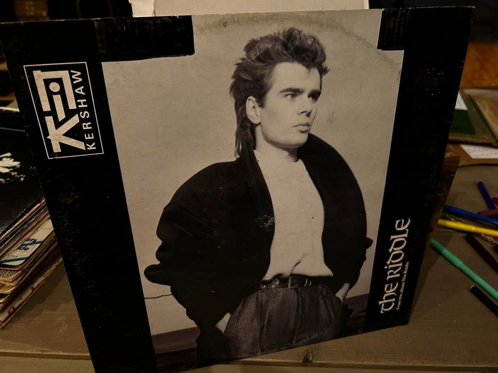 Nik Kershaw : The Riddle 12”, Cd's en Dvd's, Ophalen of Verzenden, Zo goed als nieuw