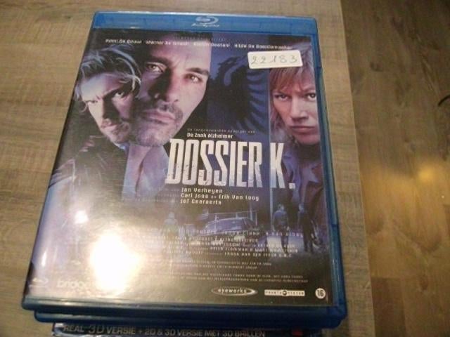 dossier k  blu-ray, Cd's en Dvd's, Ophalen of Verzenden