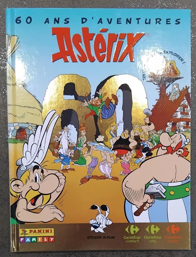 Album Panini complet - Astérix 60 ans, Enlèvement