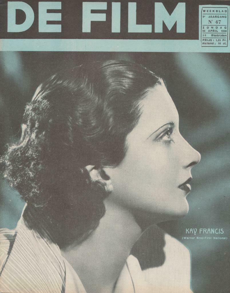 De Film (weekblad, jaargang 9, n° 47, 1936, Patria), Ophalen of Verzenden