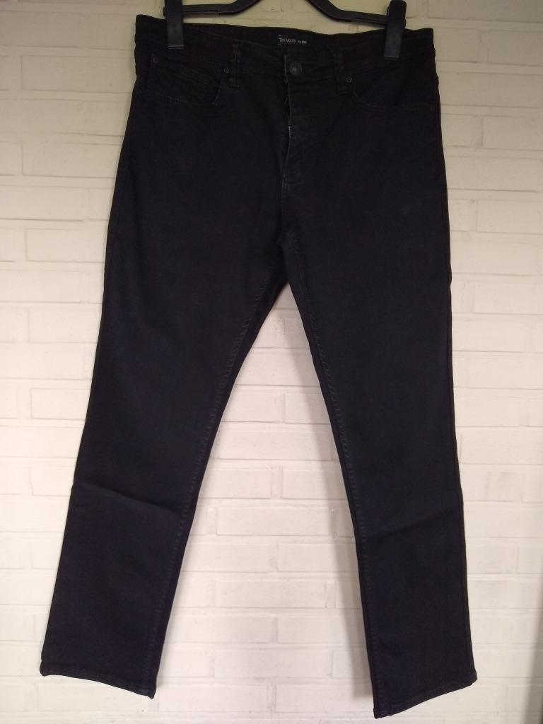 Jeans, noir, Tim Moore de JBC, taille W34, L32 - NOUVEAU, Neuf, Enlèvement, W33 - W34 (confection 48/50), JBC