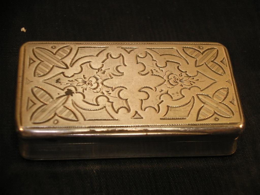 TABATIERE/BOITE A PRISER 19e ARGENT POINCON MINERVE, Enlèvement ou Envoi, Argent