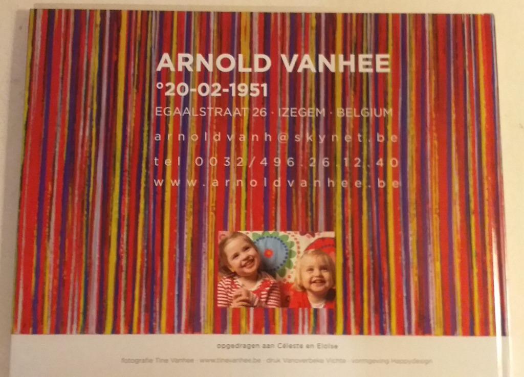 Arnold Vanhee: Abstracte schilderijen - 48pp., Boeken, Ophalen of Verzenden
