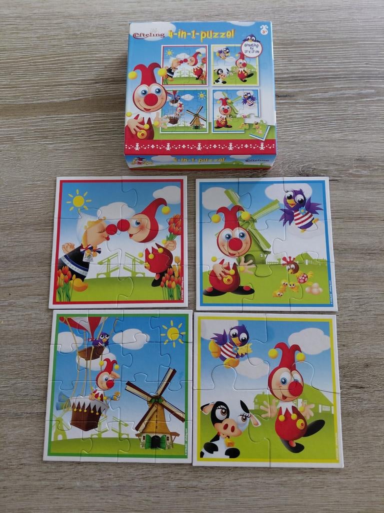 Puzzel efteling Yoki en Jet, Kinderen en Baby's, Ophalen of Verzenden, Zo goed als nieuw, 2 tot 4 jaar
