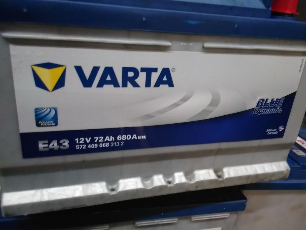 Batterie  VARTA 12V 72Ah, Enlèvement, Utilisé, BMW
