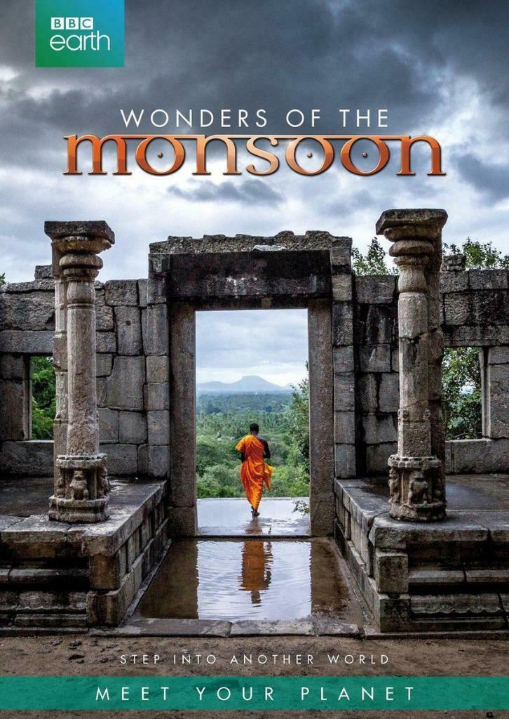 DVD-Box - BBC Earth - Wonders Of The Monsoon (2014) A, Cd's en Dvd's, Dvd's | Documentaire en Educatief, Zo goed als nieuw, Natuur