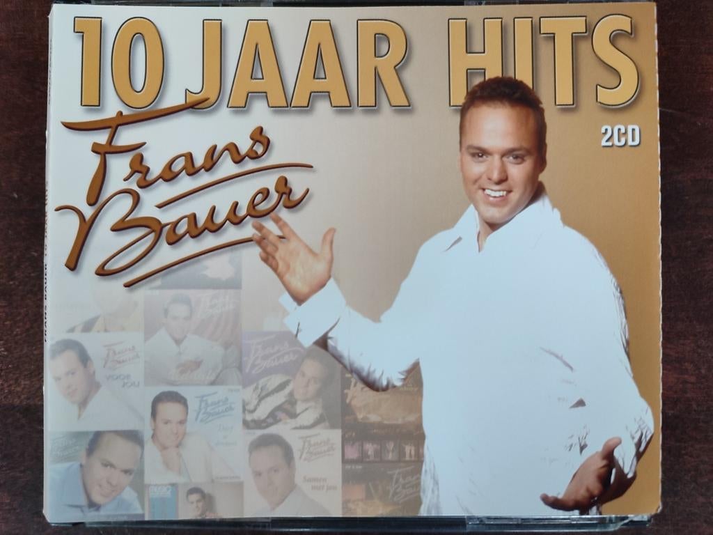 2-CD : FRANS BAUER - 10 JAAR HITS, Cd's en Dvd's, Ophalen of Verzenden, Zo goed als nieuw
