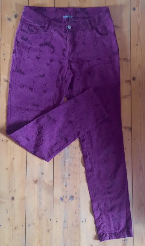 Hema broek "L", Paars, Ophalen of Verzenden, Zo goed als nieuw, Hema