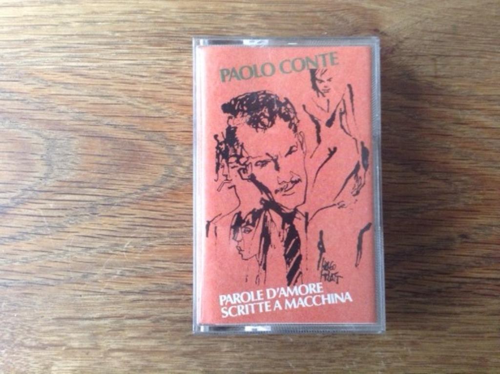 muziekcassette paolo conte, Cd's en Dvd's, Ophalen of Verzenden, Jazz en Blues, 1 bandje, Origineel