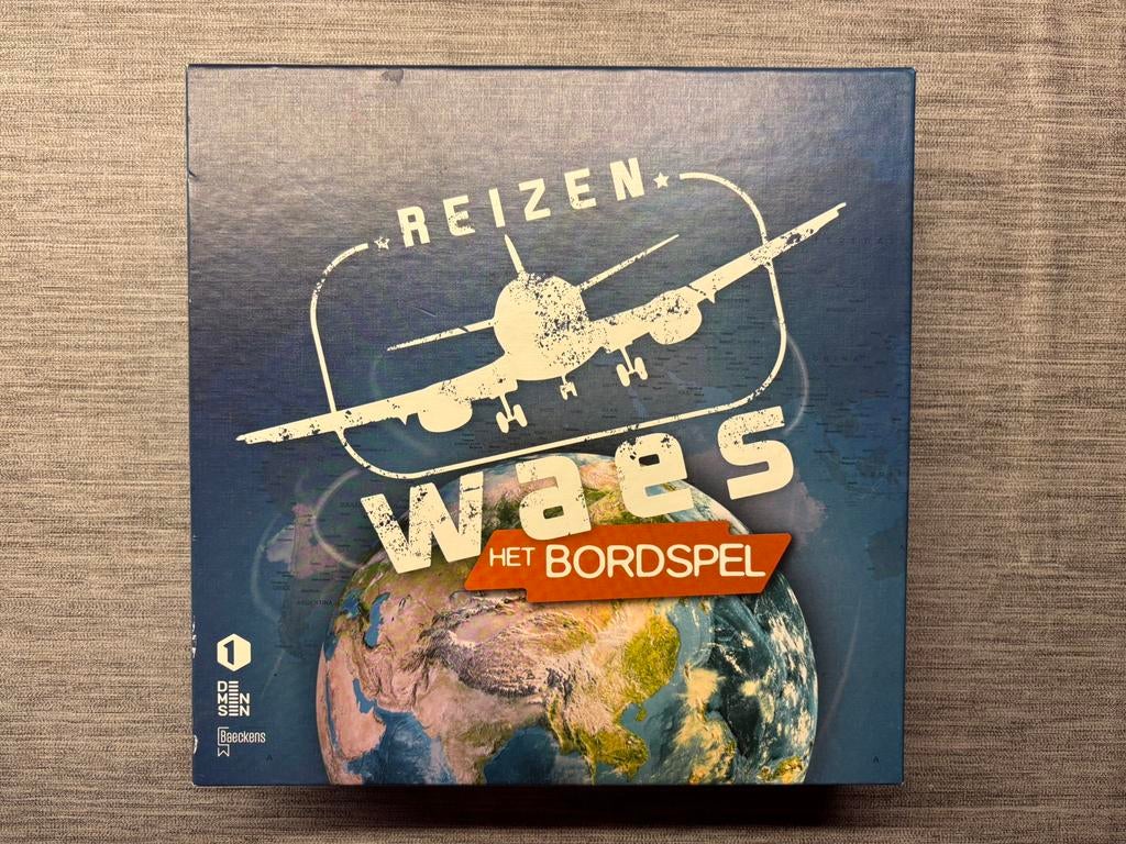 Reizen Waes - het bordspel - compleet en in heel goeie staat, Ophalen of Verzenden, Zo goed als nieuw