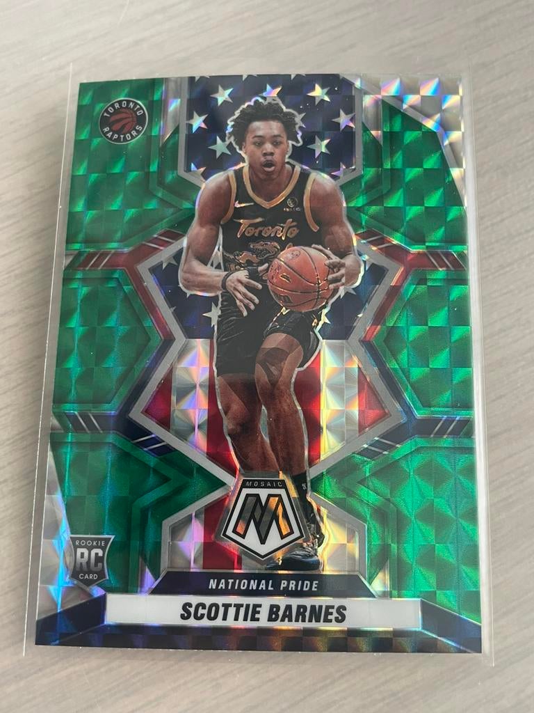Scottie Barnes rookie mosaic green, Ophalen of Verzenden, Nieuw, Plaatje