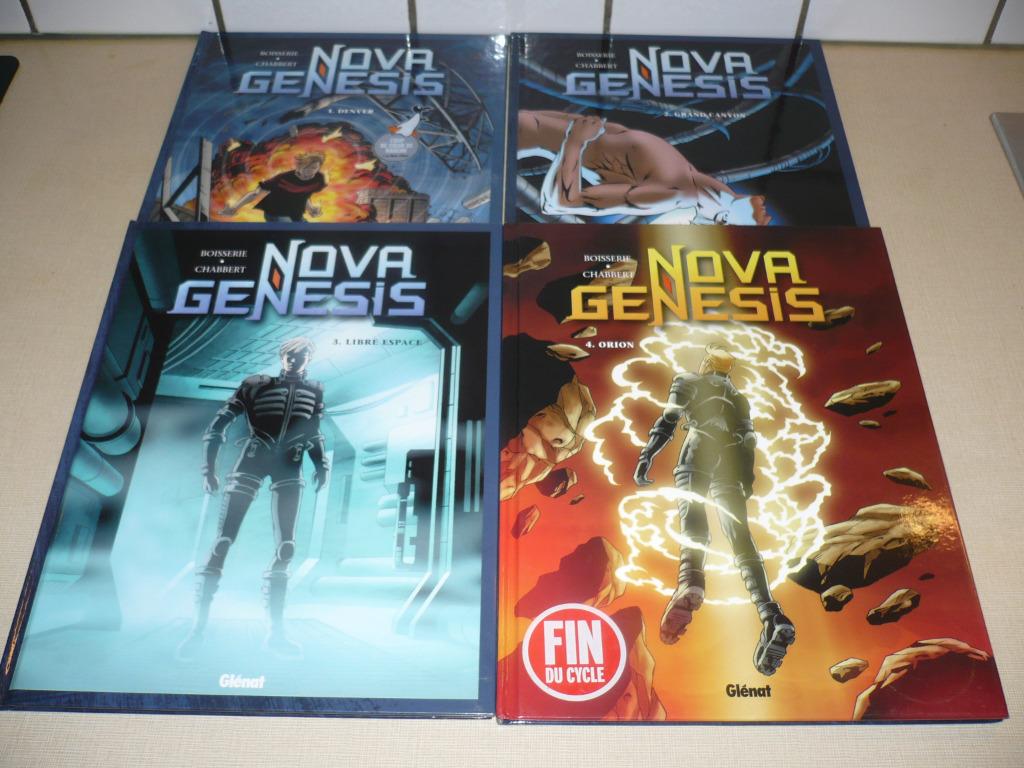 Lot de 4 bd Nova Génésis en EO + ex libris tome 1, Plusieurs BD, Enlèvement ou Envoi, Comme neuf