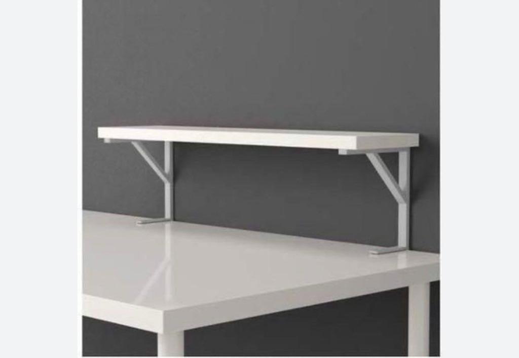 IKEA TABLETTE BLANCHE + 2 CONSOLES, Ophalen, Overige materialen, Minder dan 50 cm, 50 tot 100 cm