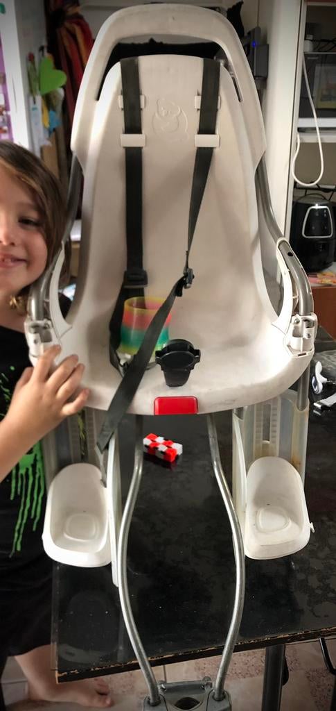 Fietsstoeltje, Enlèvement ou Envoi, Repose-pieds, 15 à 25 kg, Utilisé