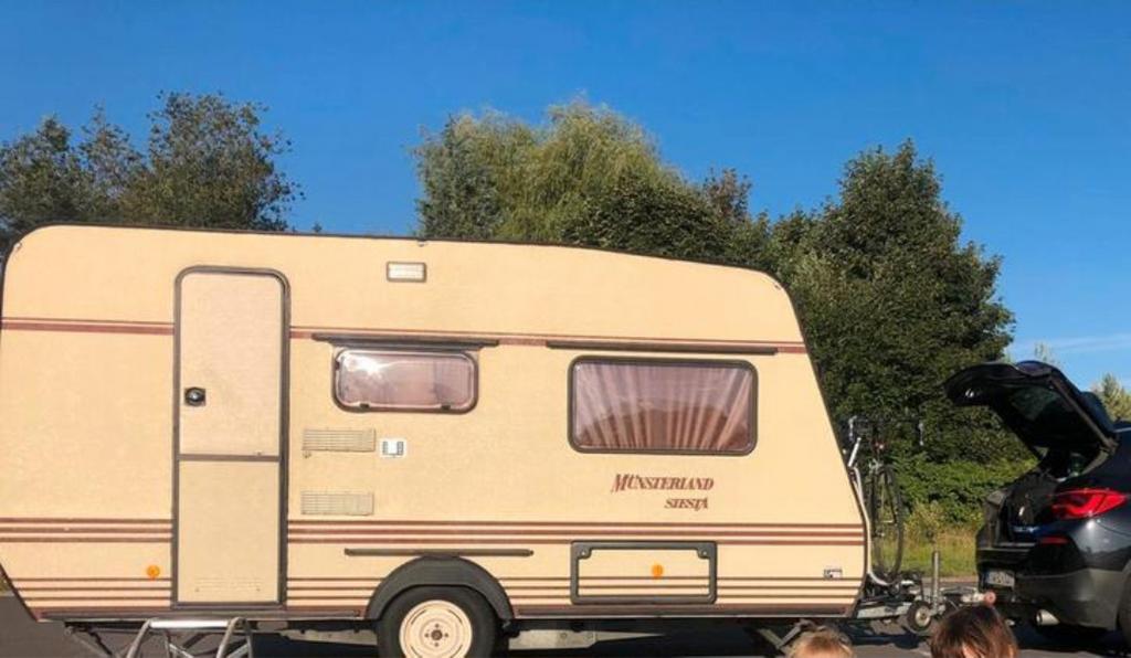 Lmc munsterland, Caravans en Kamperen, Caravans, Disselslot, Treinzit, 750 - 1000 kg, Particulier