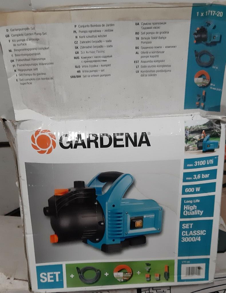Nieuwe besproeingspomp gardena +complete set, Ophalen, Nieuw