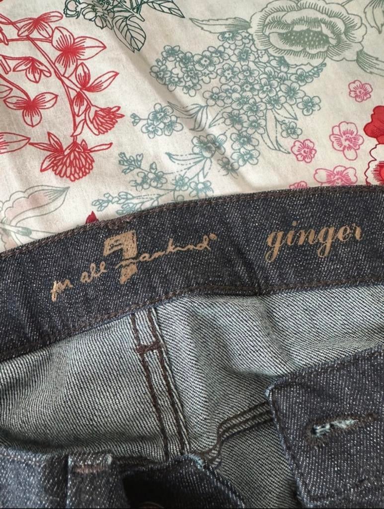 Dames jeansbroek 7 For All Mankind, Ophalen, Blauw, Overige jeansmaten, Nieuw