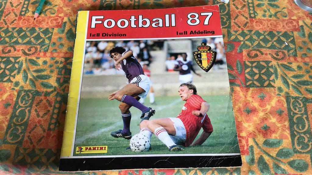 Panini football 87(w2), Enlèvement ou Envoi, Utilisé, Panini, Album d'images