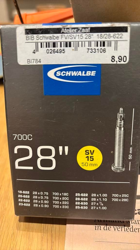 Pneu de vélo Schwalbe 700C 28 pouces, Enlèvement ou Envoi, Neuf
