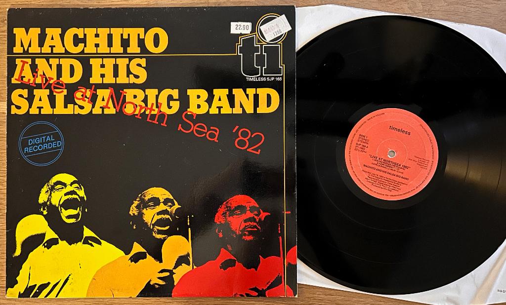 MACHITO & HIS SALSA BIG BAND - Live at North Sea '82 ( LP ), Envoi, 12 pouces