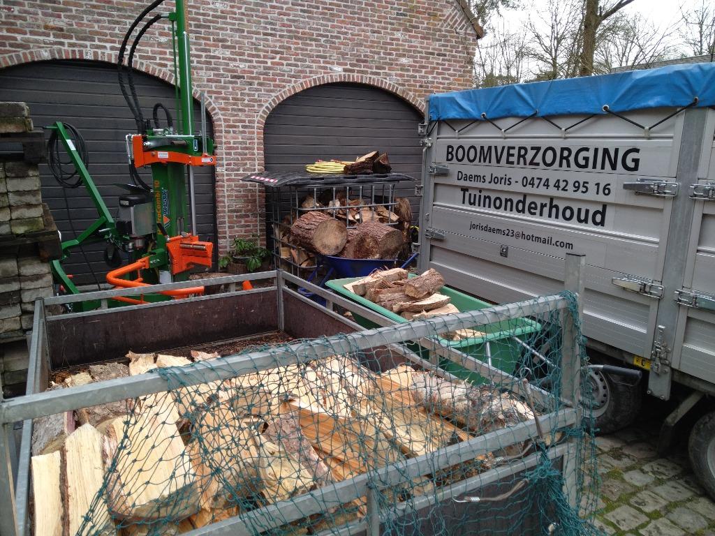 Kliefmachine te huur met bediening, Jardin & Terrasse, Fendeuses, Neuf, Autoportant, Électrique, Enlèvement ou Envoi