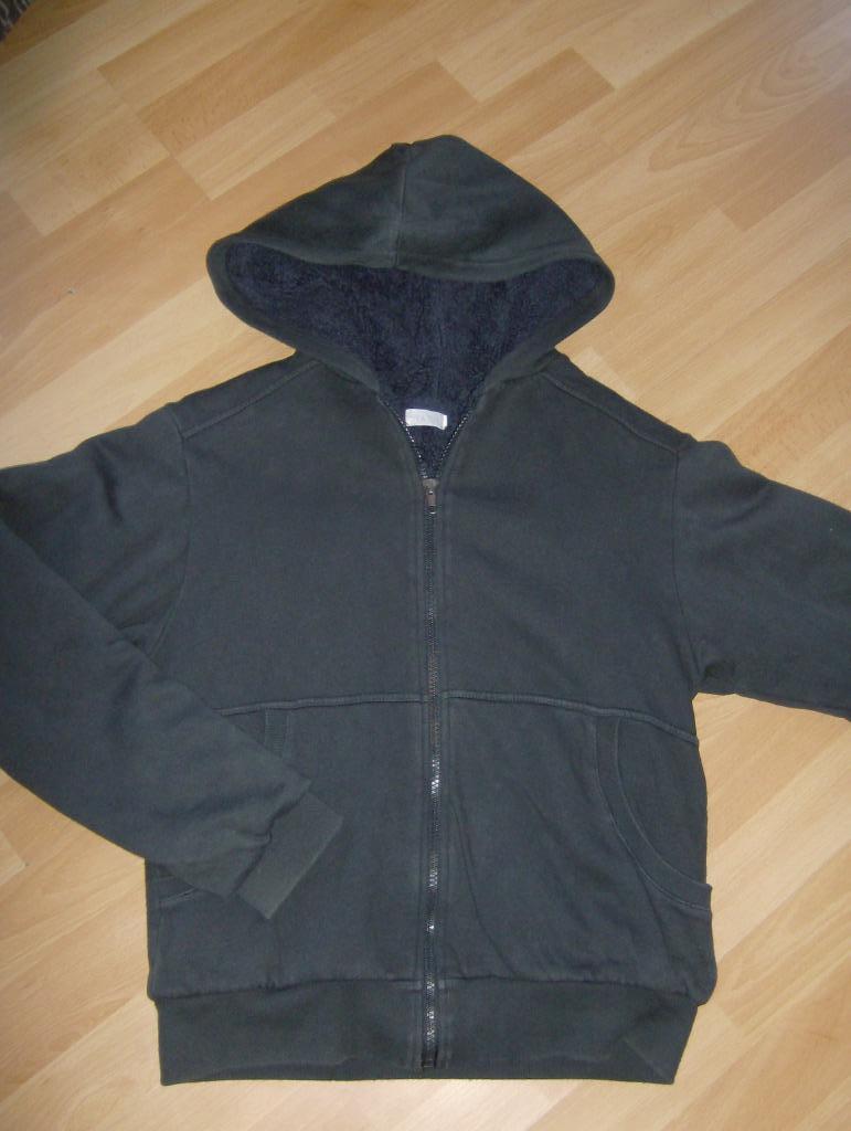 jas / dikke trui met kap blauw merk staxo - maat 176 = 13-14, Gebruikt, Staxo, Ophalen of Verzenden, Jongen