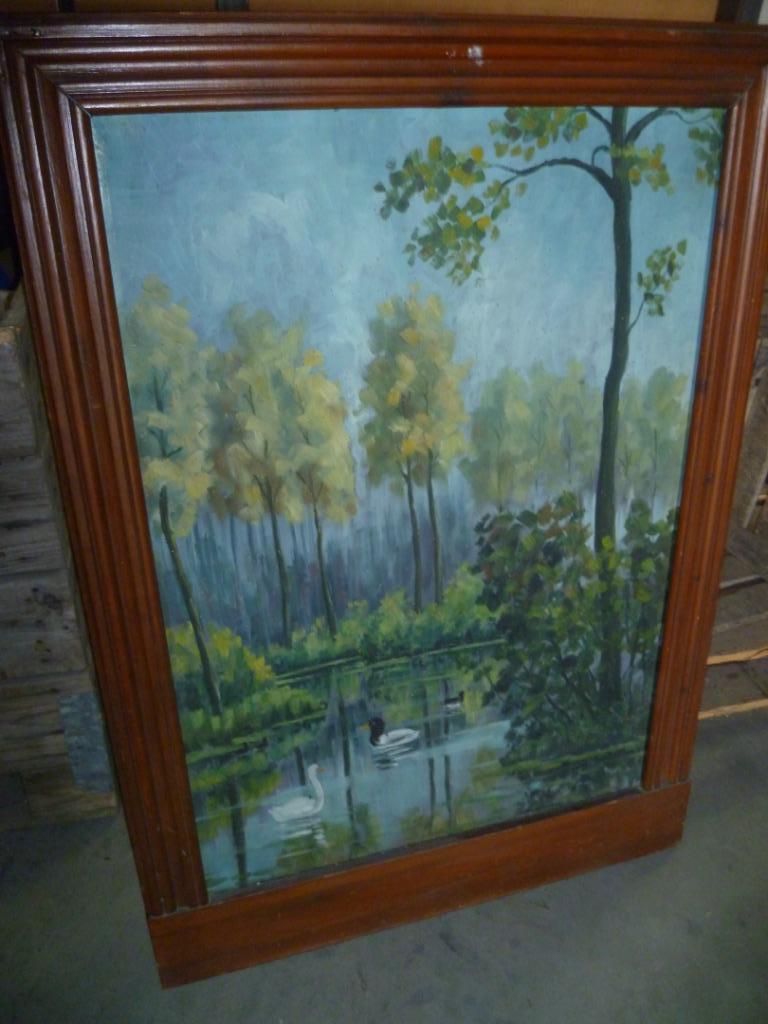 OUDE GR.SCHILDERIJ OP PANEEL, Enlèvement