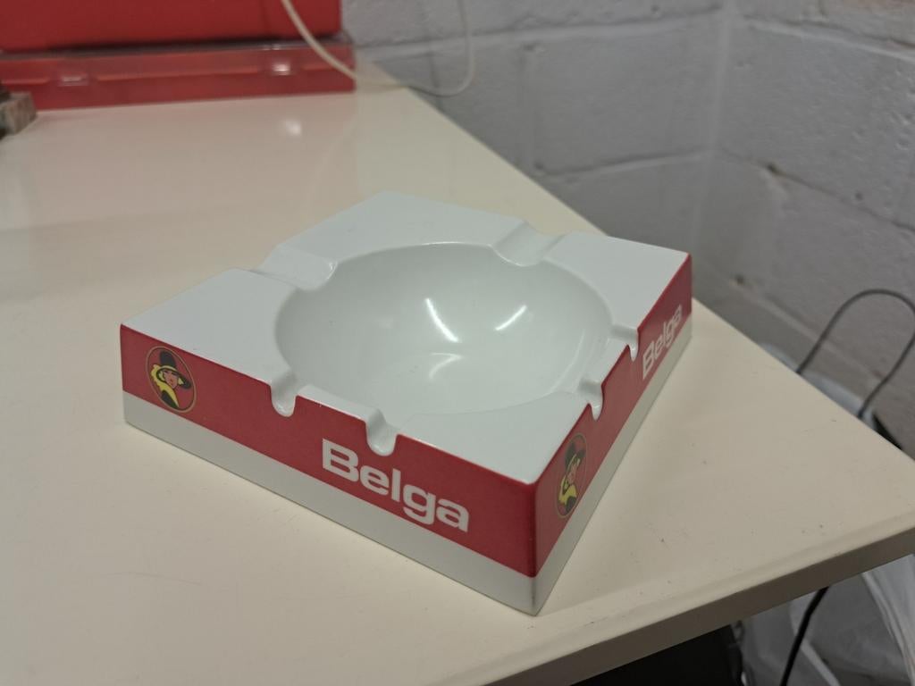 Belga asbak nieuwstaat ornamin, Ophalen of Verzenden, Zo goed als nieuw