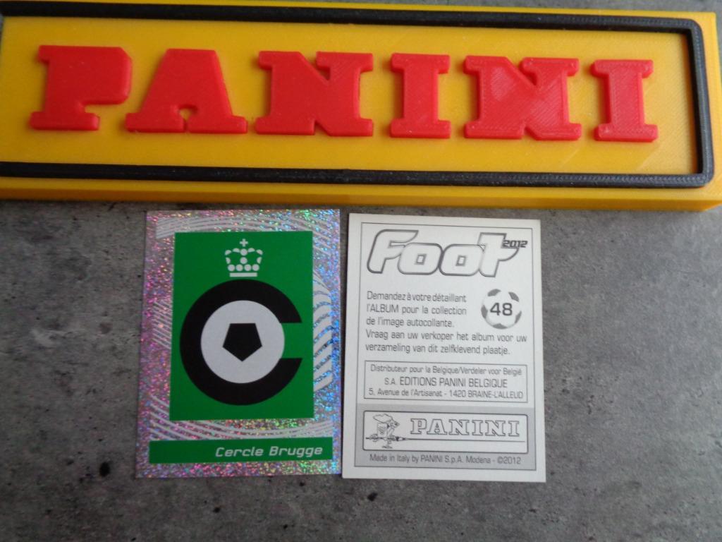 BADGE AUTOCOLLANT PANINI FOOTBALL 2012 CERCLE BRUGGE, Envoi, Neuf, Autocollant