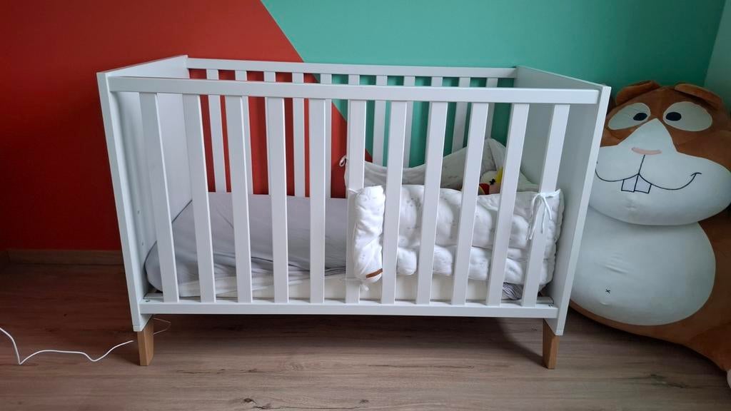 Transland Babybed Steffi wit L 120 x B 60 cm, Enlèvement