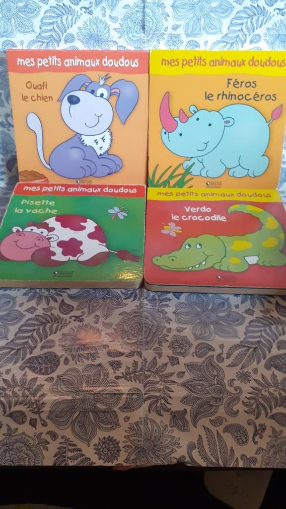 4 livres mes petits animaux doudous, Enlèvement ou Envoi, Utilisé
