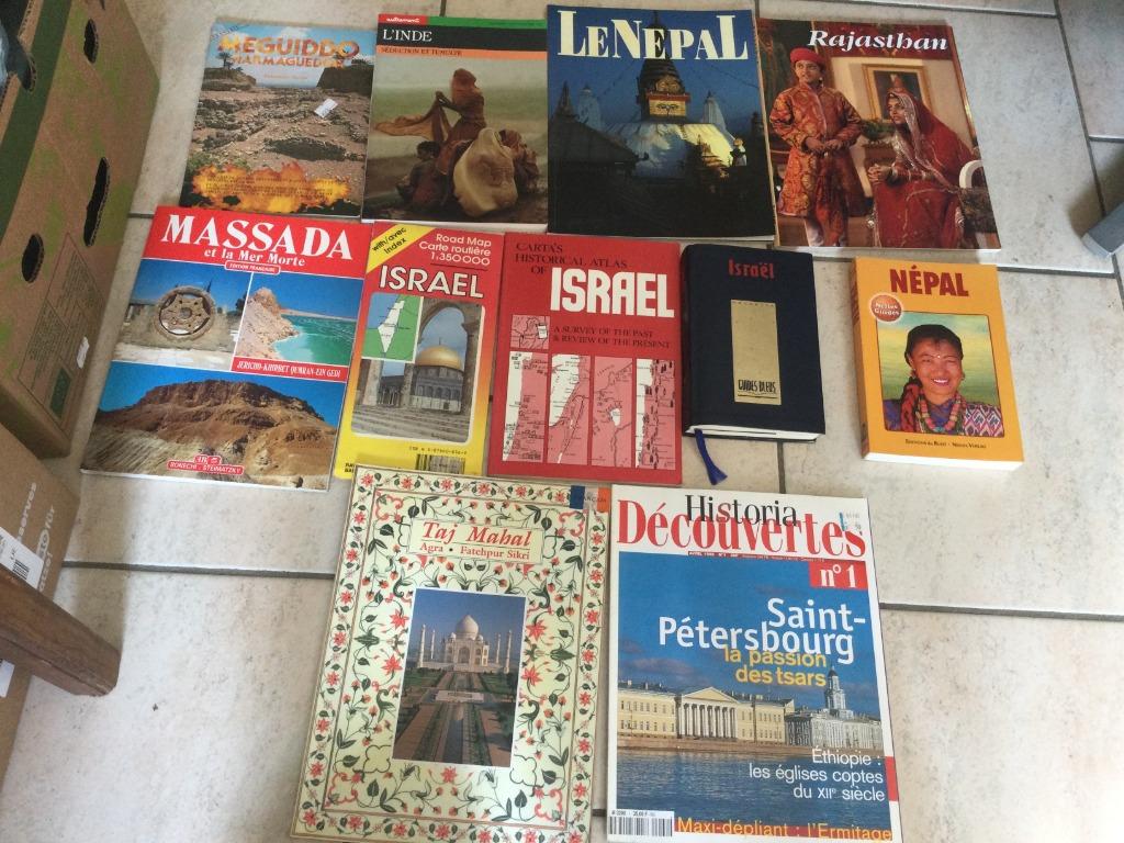 NEPAL-ISRAEL-TAJ MAHAL-INDE-MASSADA-RAJASTHAN.., Antiquités & Art, Enlèvement ou Envoi, DIVERS