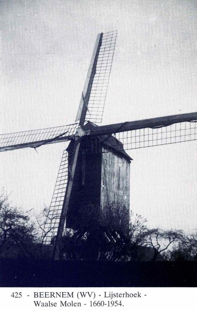 Beernem - Lijsterhoek - Waalse Molen, Enlèvement ou Envoi, 1960 à 1980, Non affranchie, Flandre Occidentale