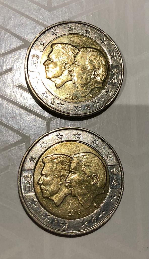 België 2005: Speciale 2 Euro unc: België - Luxemburg: Henri, Ophalen of Verzenden, België, 2 euro, Losse munt