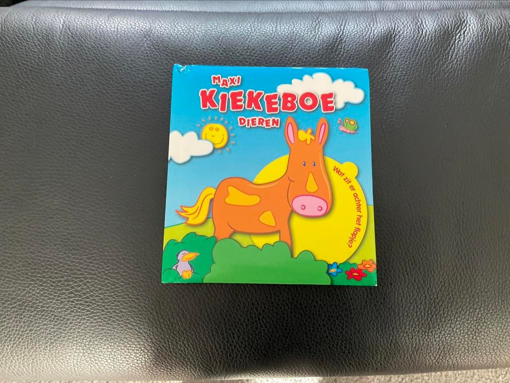 Maxi kiekeboe dieren flapjesboek, Boeken, Ophalen of Verzenden, Zo goed als nieuw
