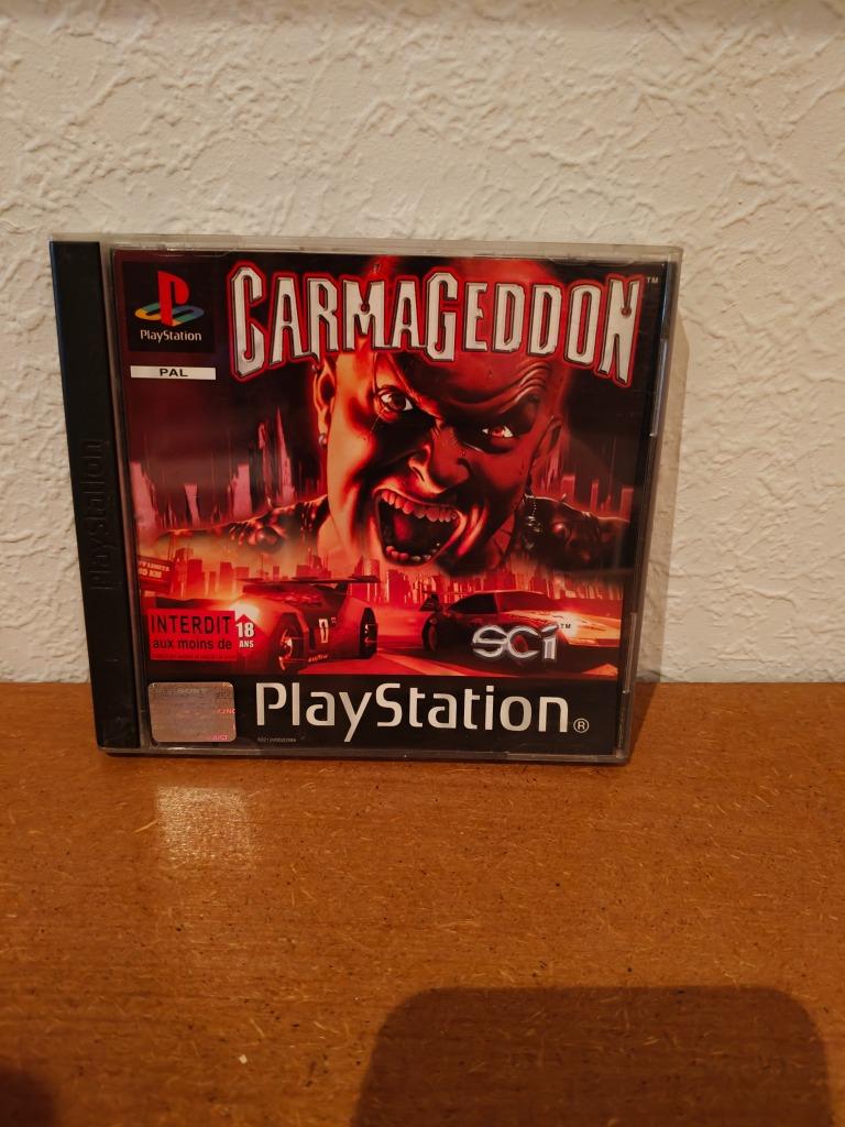 Carmageddon Playstation 1, Games en Spelcomputers, Gebruikt, Racen en Vliegen, 2 spelers, Ophalen of Verzenden